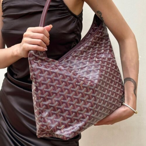 고야드 보헴 백 PM 가방 호보백 버건디