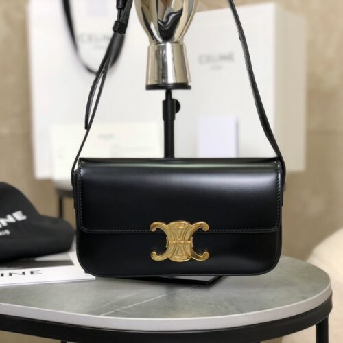 셀린느 트리오페 숄더백 블랙 194143