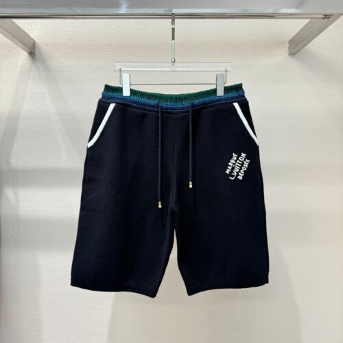 루이비통 코튼 저지 컬리지 반바지