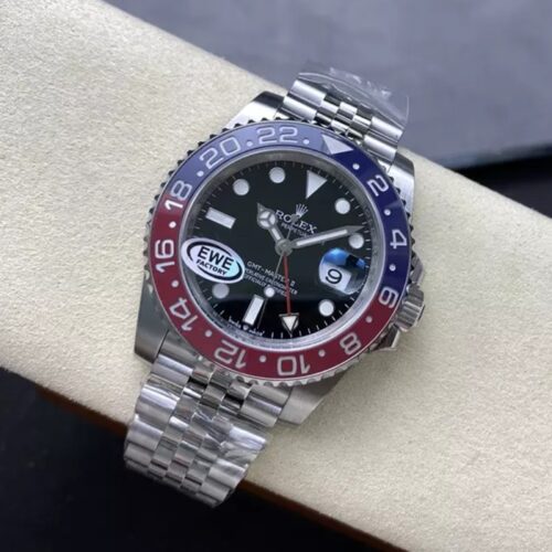 EW공장 롤렉스 GMT 마스터 2 펩시 쥬빌레 126710