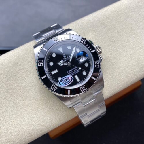EW공장 롤렉스 신형 서브마리너 데이트 블랙 다이얼 41mm 126610