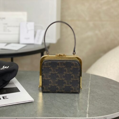 셀린느 트리오페 미노디에르 숄더 탑핸들백 탄 197242