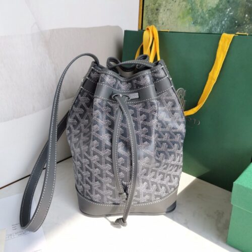 고야드 버킷백 쁘띠플로 그레이