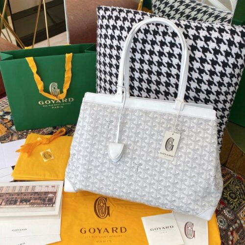 고야드 벨샤스 토트백 화이트