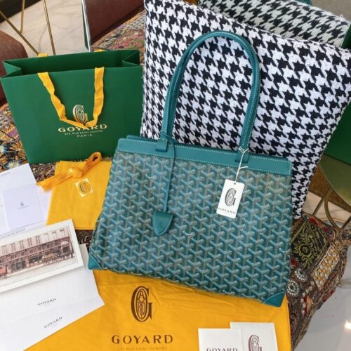 고야드 벨샤스 토트백 그린