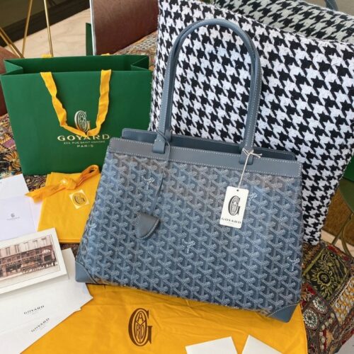 고야드 벨샤스 토트백 그레이