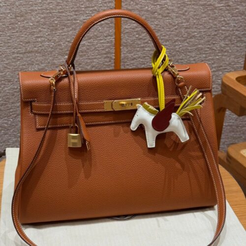 올수공 에르메스 켈리 25 37/Gold 스위프트 가죽 골드 하드웨어