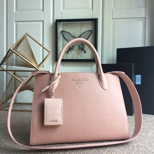 프라나 모노크롬 토트백 핑크