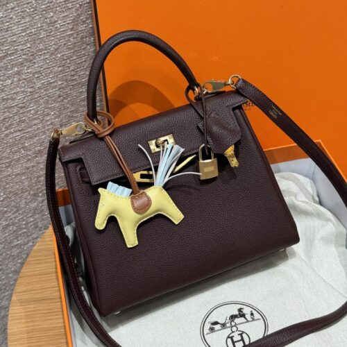 올수공 에르메스 켈리 25 0G/Rouga seller 토고 가죽 골드 하드웨어