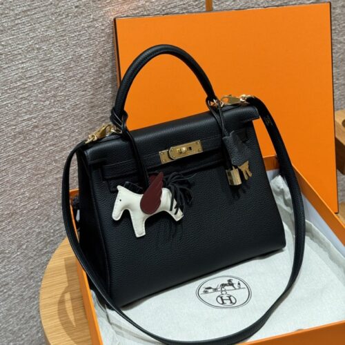 올수공 에르메스 켈리 28 ck89/noir 토고 가죽 골드 하드웨어