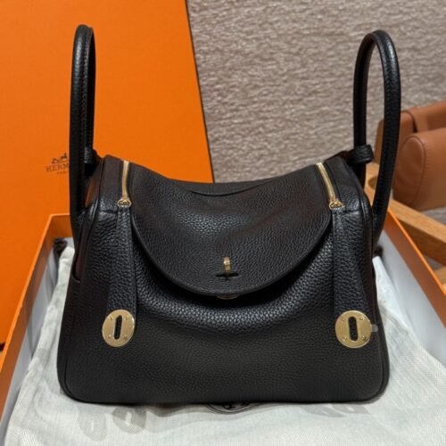 올수공 에르메스 린디 26 89/noir 스위프트 골드 하드웨어