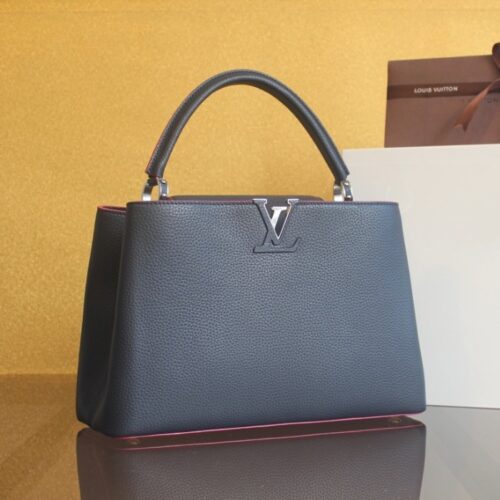 루이비통 카푸신 라지 네이비