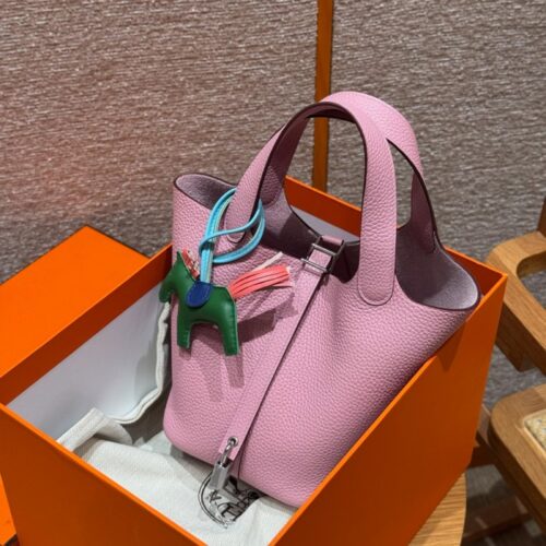 올수공 에르메스 피코탄 18 x9/mauve 클레망스 실버 하드웨어