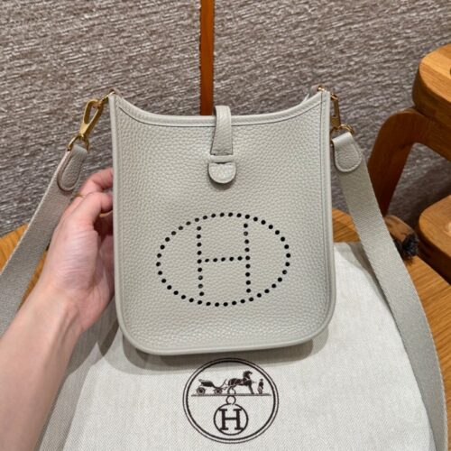 올수공 에르메스 에블린 미니 80/Girs Perle 클레망스 골드 하드웨어