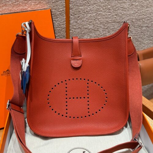 올수공 에르메스 에블린 29 6C/Cuivre 클레망스 실버 하드웨어