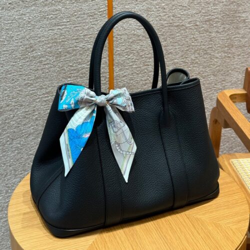 올수공 에르메스 가든파티 36 ck89/noir vache 실버 하드웨어