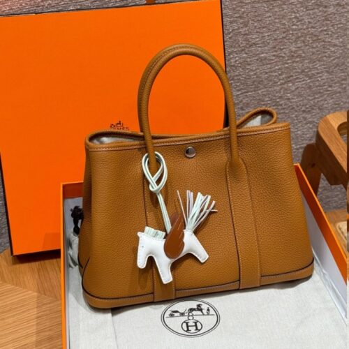 올수공 에르메스 가든파티 30 2S/Sesame Vache 실버 하드웨어