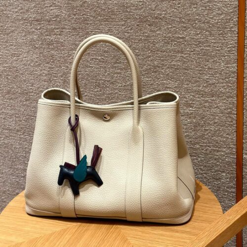 올수공 에르메스 가든파티 36 10/Craie vache 실버 하드웨어