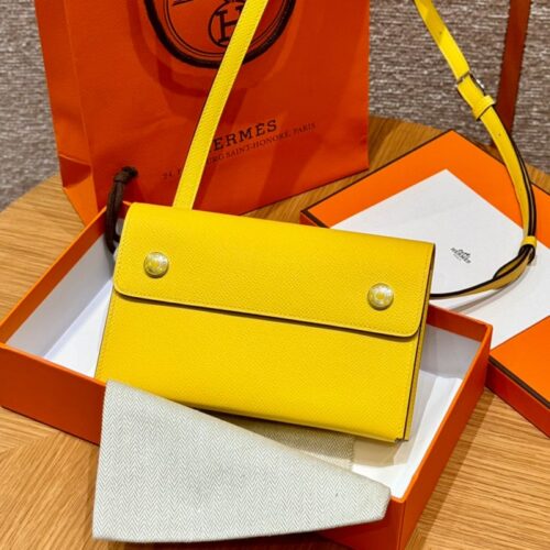 올수공 에르메스 에이치 스냅 Jaune de Naples 엡송 실버 하드웨어