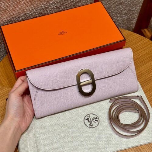 올수공 에르메스 샹달 투 고 지갑 09/Mauve pale 앱송 실버 하드웨어