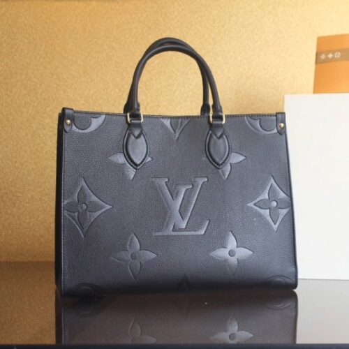 루이비통 온더고MM 토트백 블랙