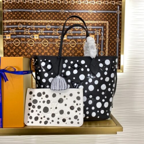 루이비통 쿠사마 야오이 네버풀 MM 숄더백