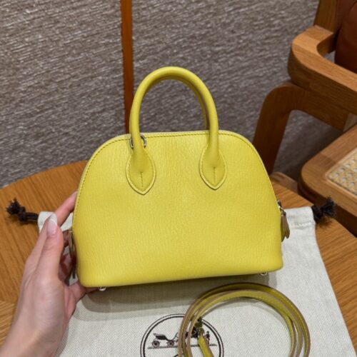 올수공 에르메스 볼리드 미니 9R/Lime 체브르 실버 하드웨어