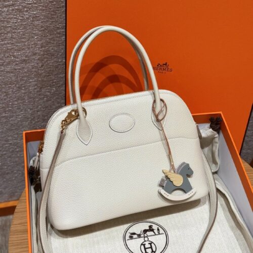 올수공 에르메스 볼리드 27 10/Craie 토고 골드 하드웨어