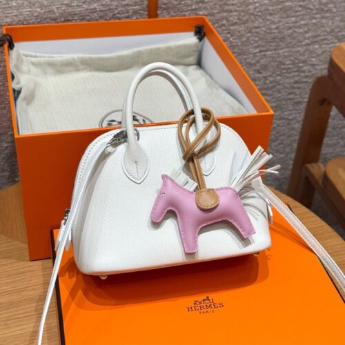 올수공 에르메스 볼리드 미니 01/Blanc 체브르 실버 하드웨어