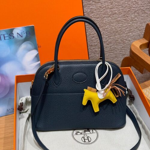 올수공 에르메스 볼리드 27 2z/Blue nuit 클레망스 골드 하드웨어