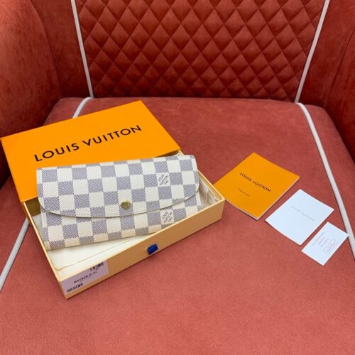 루이비통 에밀리 월릿 다미에 아주르 N41625