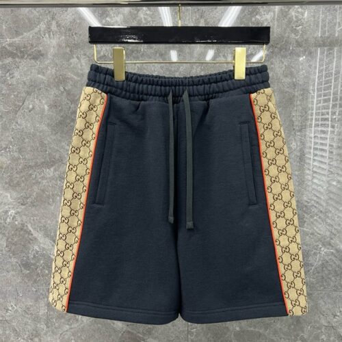 구찌 로고 자가드 테잎 팬츠