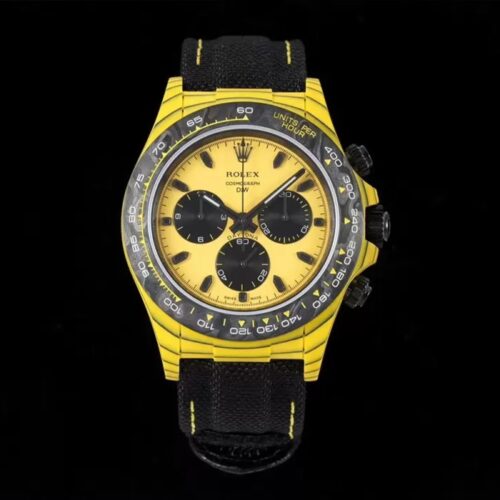DIW공장 롤렉스 데이토나 옐로우 다이얼 카본 케이스 40mm