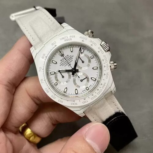 DIW공장 롤렉스 데이토나 화이트 다이얼 카본 케이스 40mm