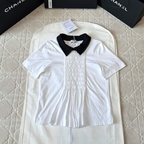 샤넬 25P CC로고 폴로 반팔 티셔츠 화이트