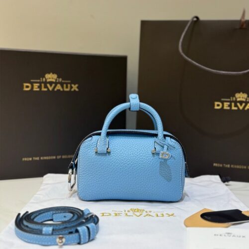 DELVAUX 델보 쏘쿨 미니 쿨박스 나노 블루