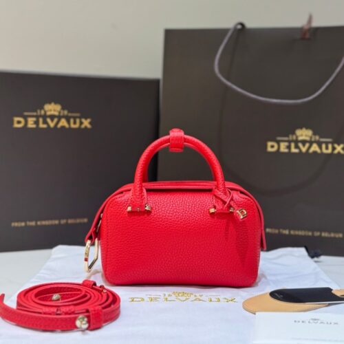 DELVAUX 델보 쏘쿨 미니 쿨박스 나노 레드