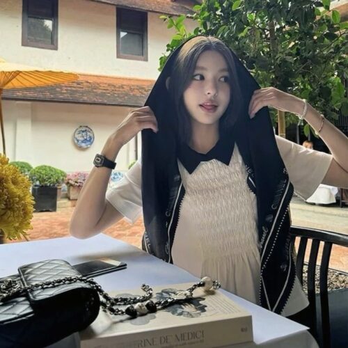 샤넬 25SS CC 폴로 반팔 티셔츠 화이트