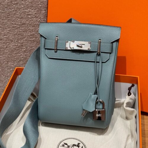 올수공 에르메스 핵아도 Ciel 토고 가죽 실버 하드웨어