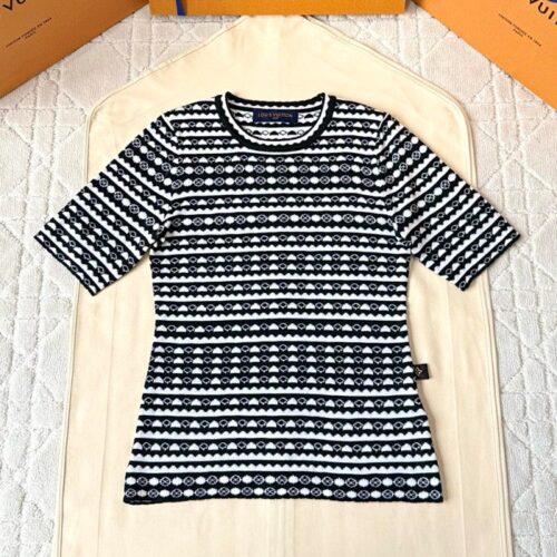 루이비통 스캘럽 스트라이프 반팔