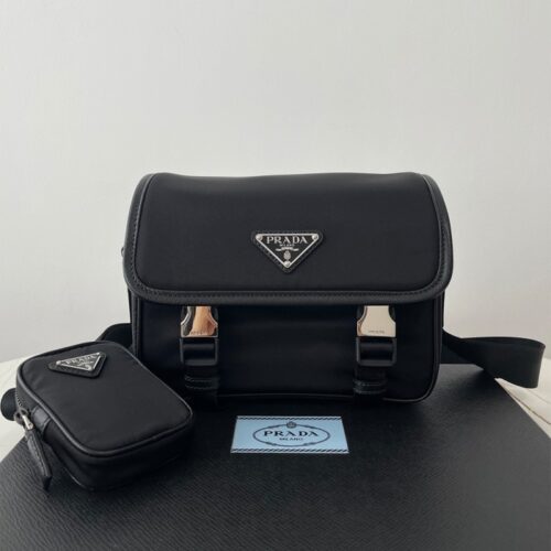 프라다 나일론 메신저 크로스백 1BD334