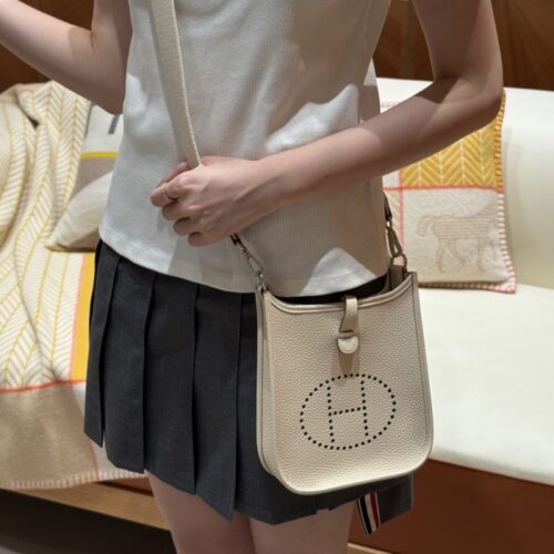 올수공 에르메스 에블린 미니 Nata 클레망스 실버 하드웨어