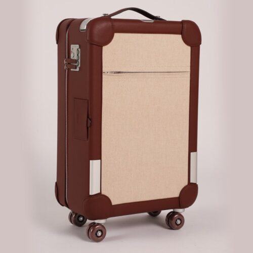 최고퀄 에르메스 R.M.S Cabin Suitcase 버건디 컬러 기내용 캐리어
