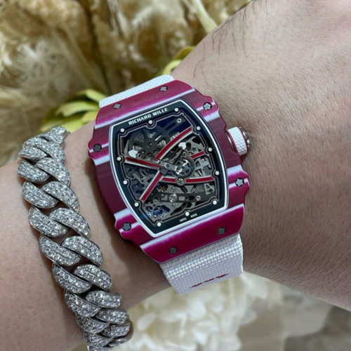 CNC 커스텀 리차드밀 무타즈 에사 바르심 레드 카본 RM67-02