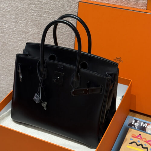 최고퀄 에르메스 올수공 버킨 30 블랙 토고 가죽 블랙 하드웨어