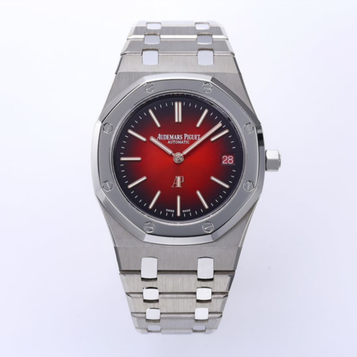 ZF공장 오데마피게 로얄오크 점보 레드 다이얼 스틸 39mm 16202