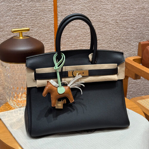 최고퀄 에르메스 올수공 버킨 30 블랙 토고 가죽 금장