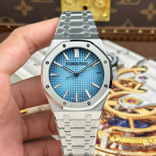 ZF공장 오데마피게 로얄오크 블루 다이얼 스틸 41mm 15510