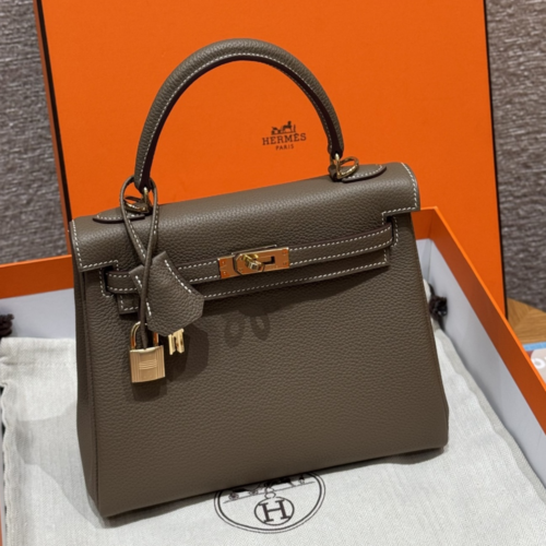 최고퀄 에르메스 올수공 켈리 25 에토프 토고 가죽 금장