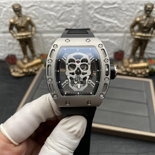 YS공장 리차드밀 스컬 에디션 타티늄 케이스 RM52-01